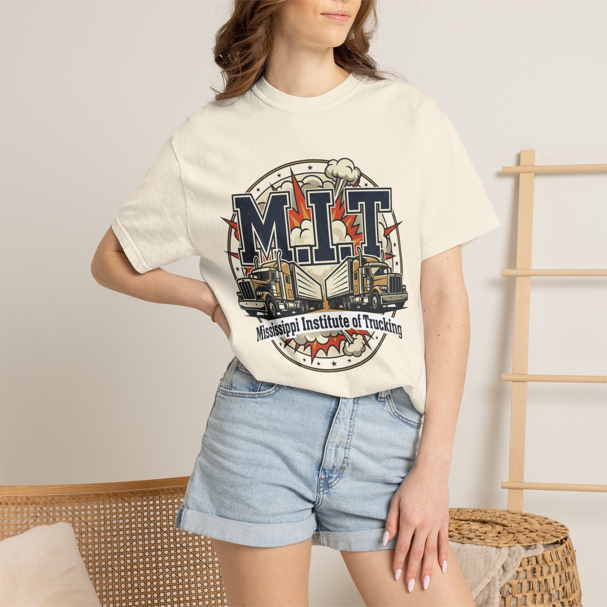 Mississippi Institute of Trucking Graphic T-Shirt — MIT Trucker Logo Tee