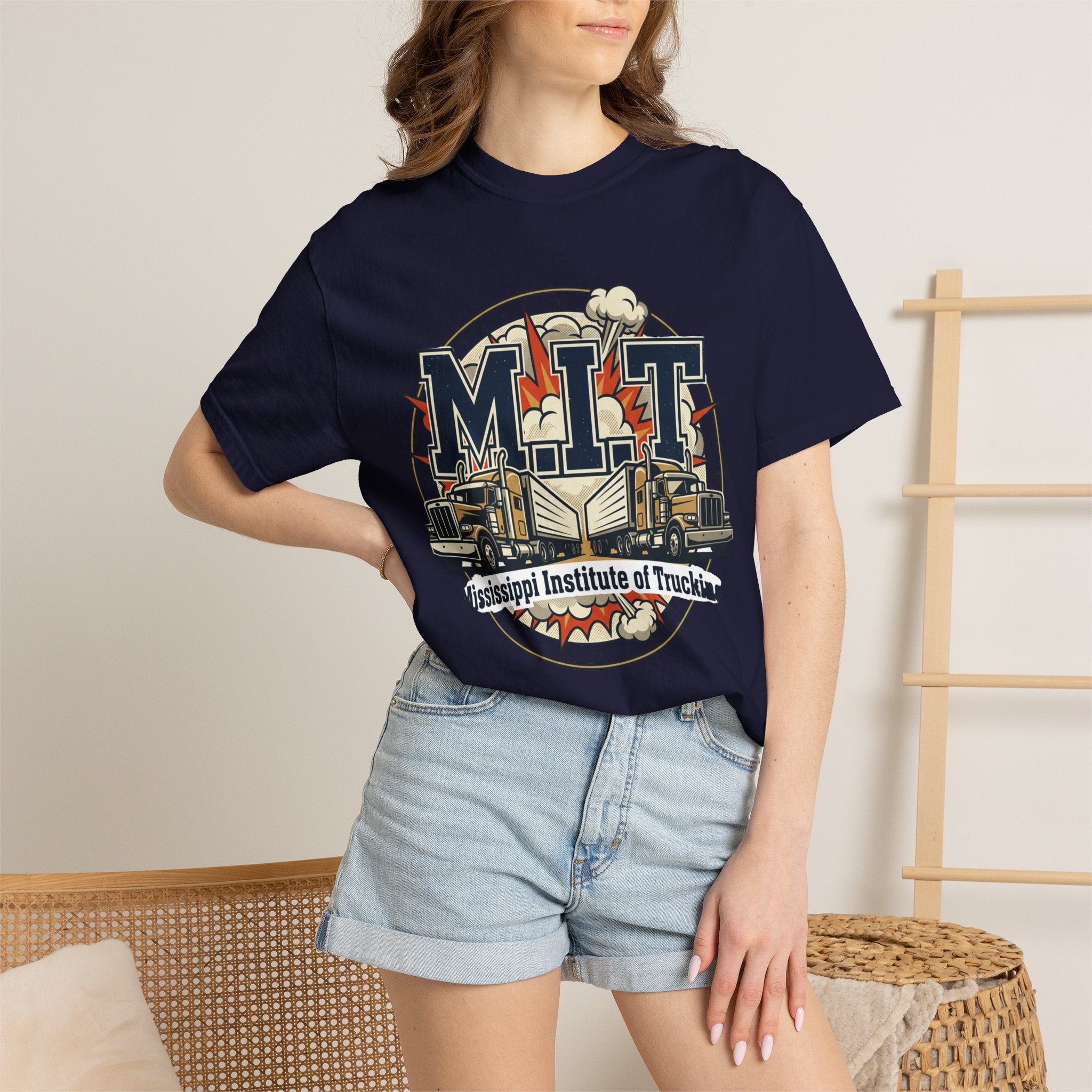 Mississippi Institute of Trucking Graphic T-Shirt — MIT Trucker Logo Tee