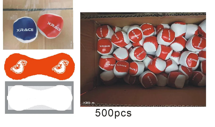 Custom 9 Panel Hacky Sack with LOGO Printing