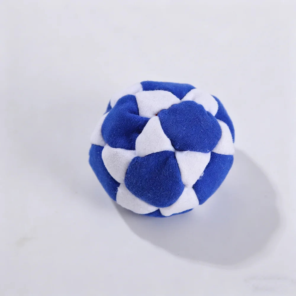 Hacky Sack Hand-Made Knitted Footbag Sacks, Assorted Foot Bag Crochet Hackys Ball for Adults,Juggling Balls for Beginners