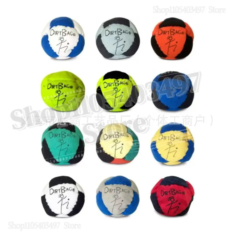 World Foot Bag DirtBag Hacky Sack Footbag Sand Filled Synthetic Suede for Party & Training