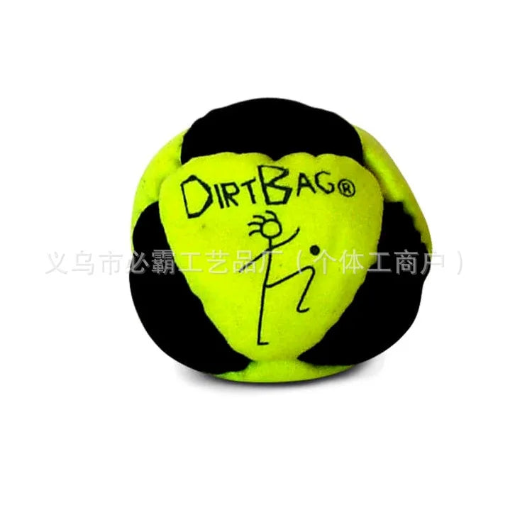 World Foot Bag DirtBag Hacky Sack Footbag Sand Filled Synthetic Suede for Party & Training