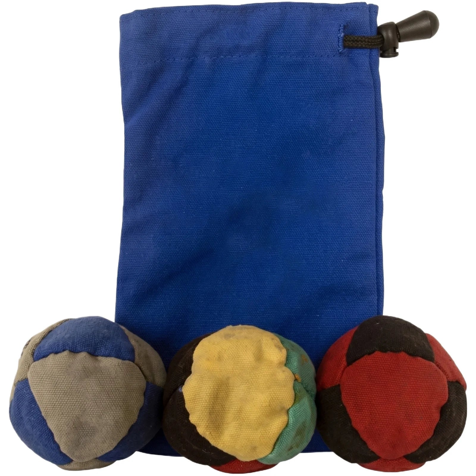 7 Styles Classic Footbag 3 Pack with Pouch, Unique, Footbag Set with Carry Bag