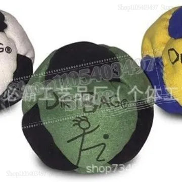 World Foot Bag DirtBag Hacky Sack Footbag Sand Filled Synthetic Suede for Party & Training