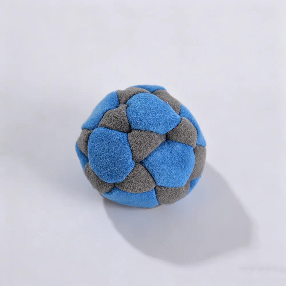 Hacky Sack Hand-Made Knitted Footbag Sacks, Assorted Foot Bag Crochet Hackys Ball for Adults,Juggling Balls for Beginners