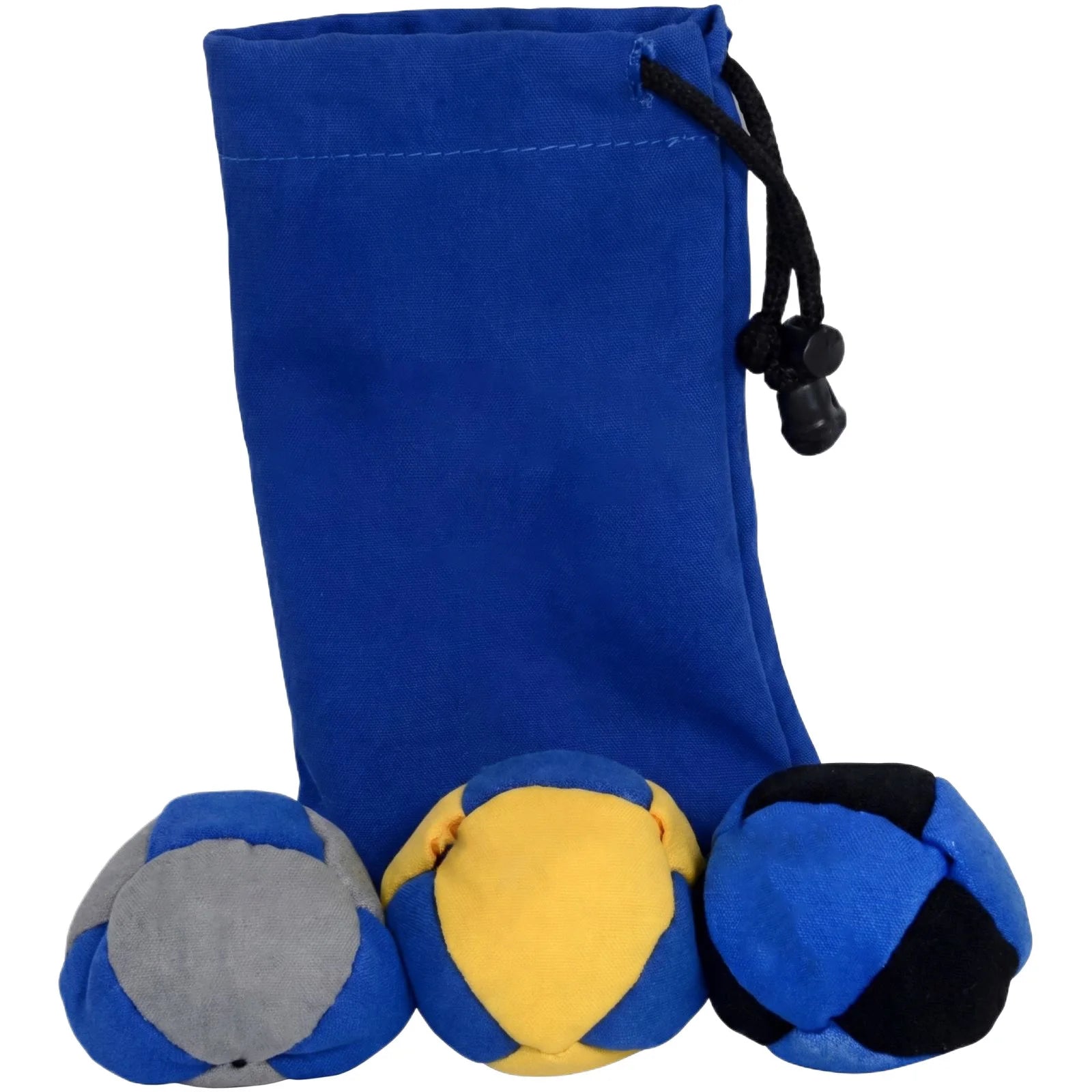 7 Styles Classic Footbag 3 Pack with Pouch, Unique, Footbag Set with Carry Bag