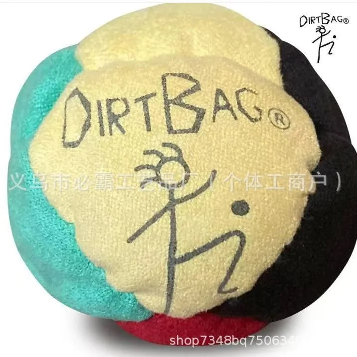 World Foot Bag DirtBag Hacky Sack Footbag Sand Filled Synthetic Suede for Party & Training