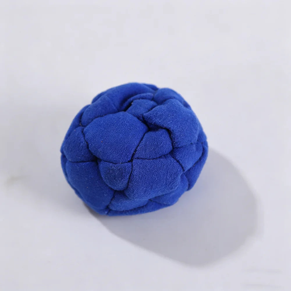 Hacky Sack Hand-Made Knitted Footbag Sacks, Assorted Foot Bag Crochet Hackys Ball for Adults,Juggling Balls for Beginners